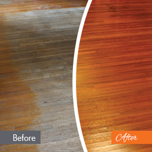 Hammered Floor Refinishing in Overland Park, KS