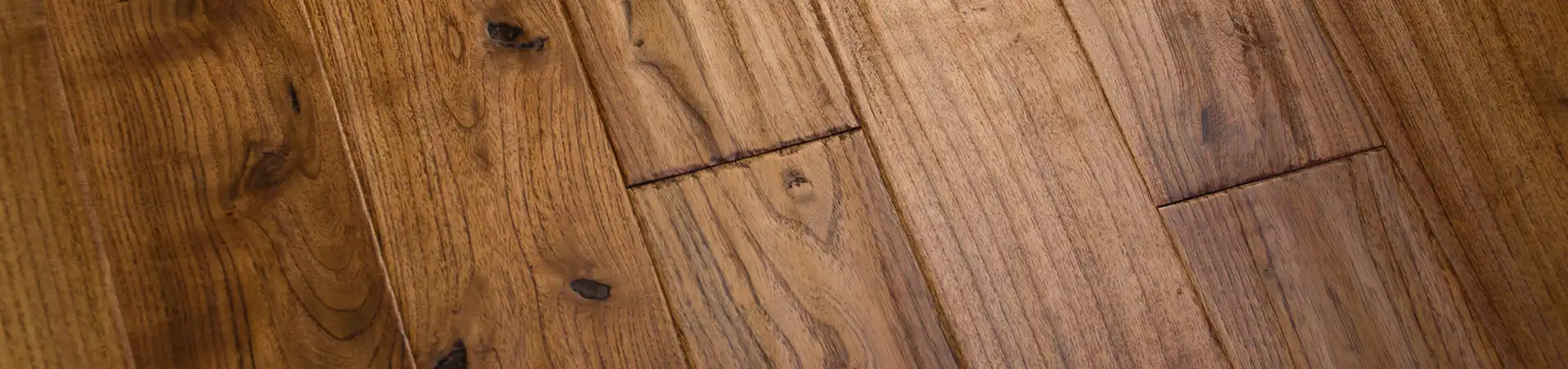 Photo of freshly refinished non-sandable wood floor