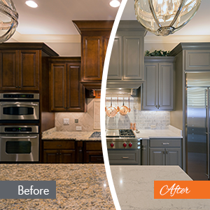 Custom Painted Finishes In Pittsburgh, Kitchen Cabinet Refacing Pittsburgh
