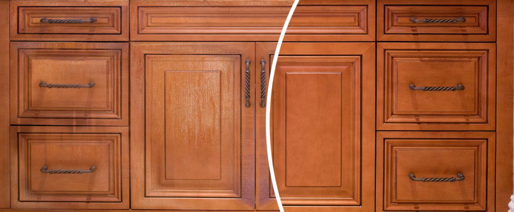 Cabinet Refinishing N Hance, Professional Kitchen Cabinet Staining
