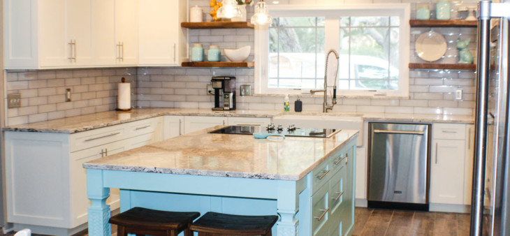 Painting Kitchen Cabinets for a Coastal Vibe N Hance