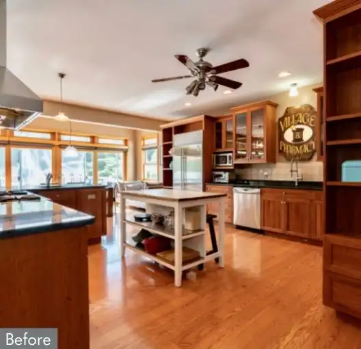 Before-Cabinet Door Replacement