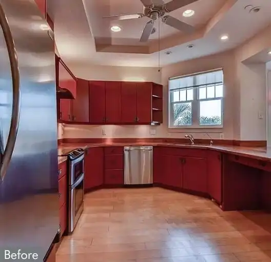 Before-Cabinet Door Replacement