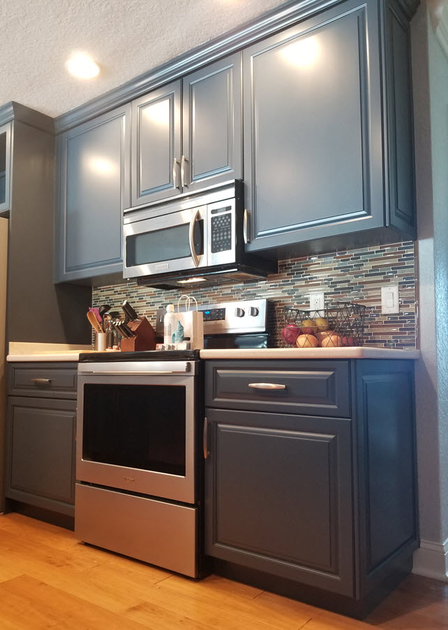 Should I Choose Blue Kitchen NHance Painting