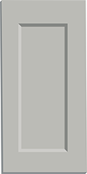 gray cabinet door