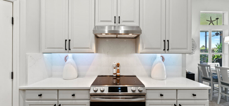 Chickadee Gray Cabinets after cabinet painting