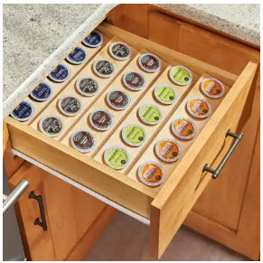 coffee and team pod organizer