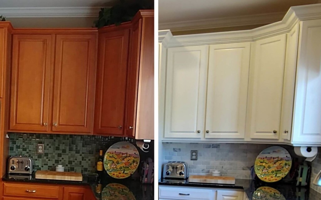 Cabinet Painting Services N Hance Of