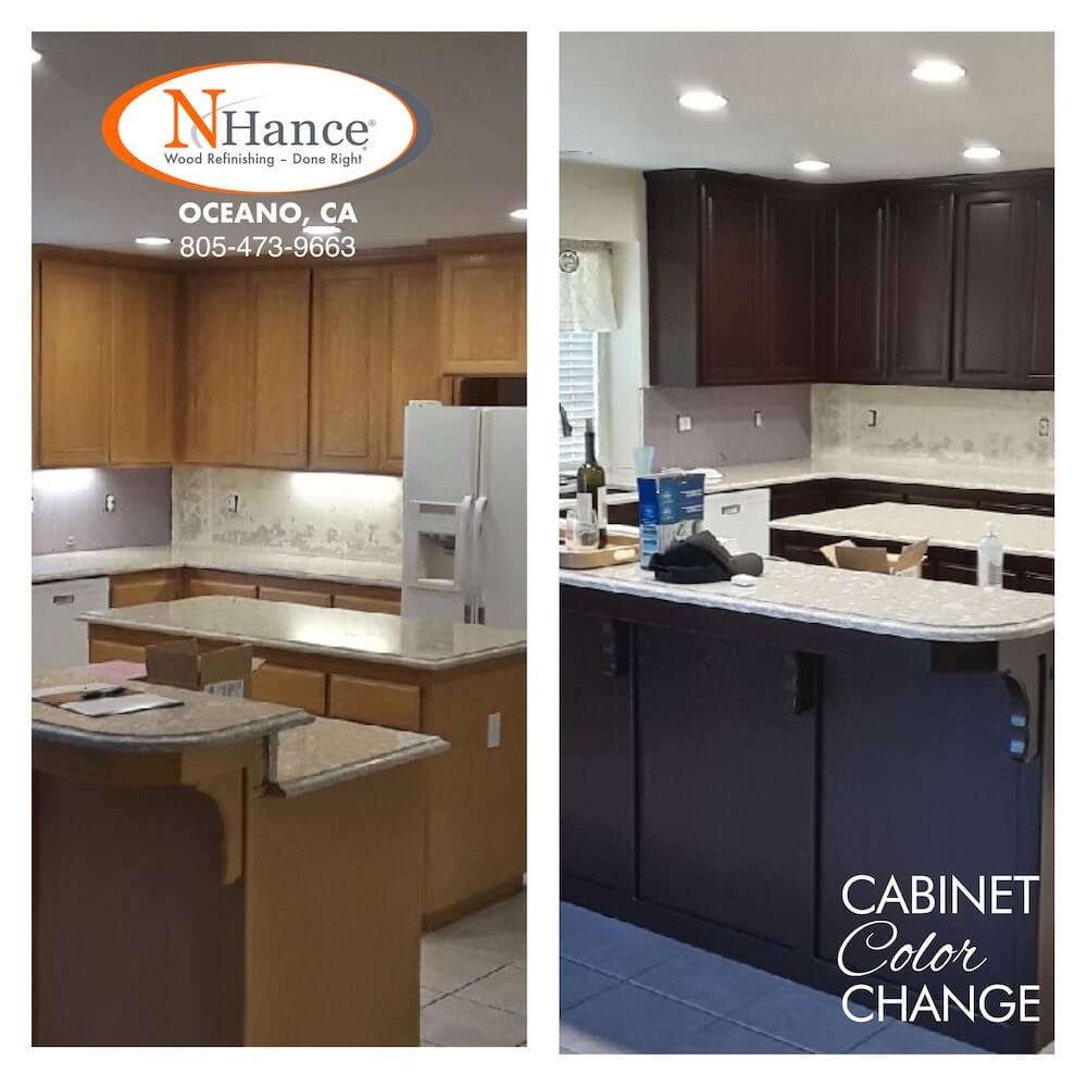 Cabinet Color Change N Hance Of The