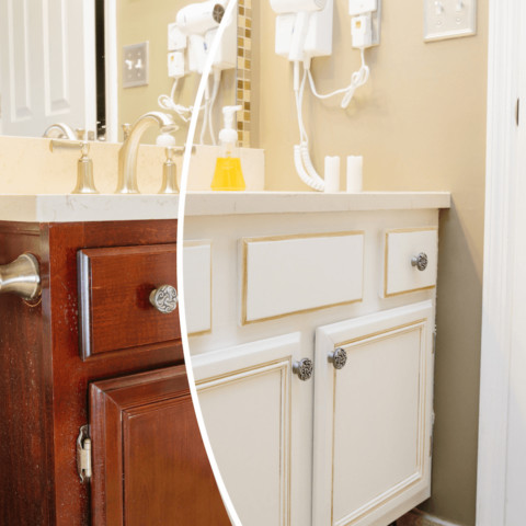 cabinet refinishing white cabinetry in Tea, SD