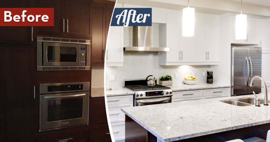 kitchen cabinet refinishing in salem