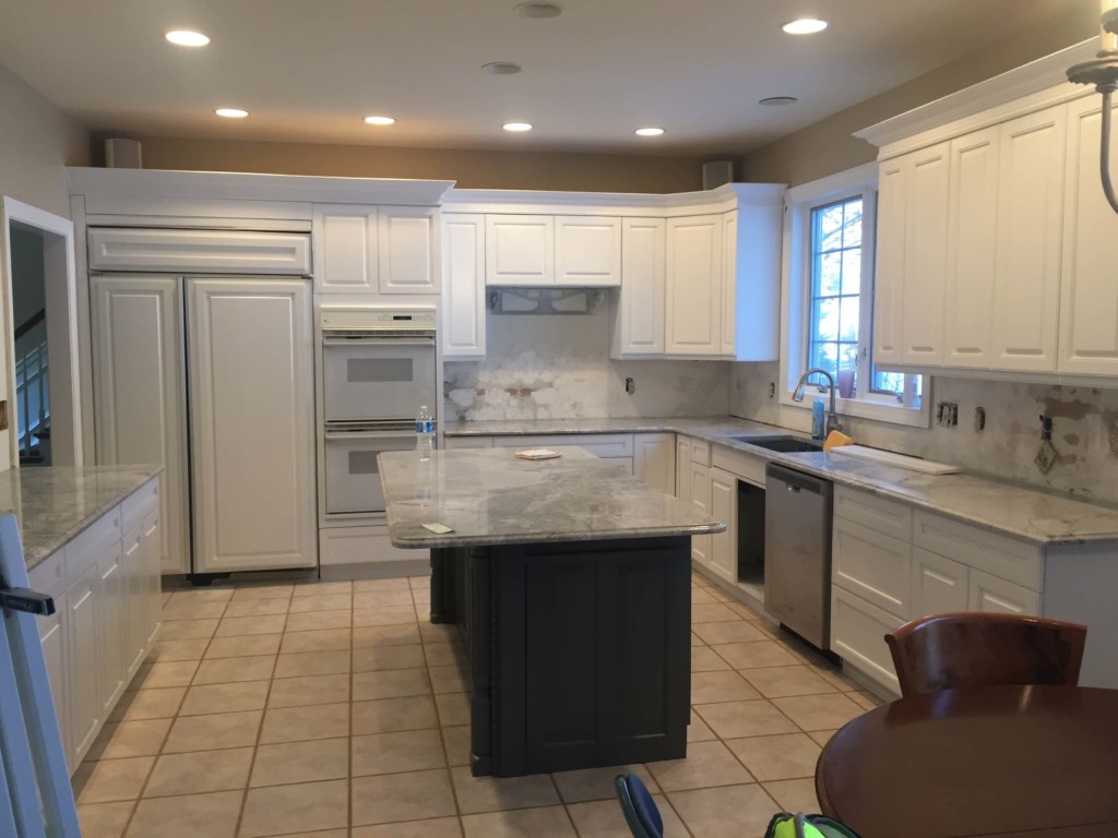 kitchen cabinet color change after new jersey
