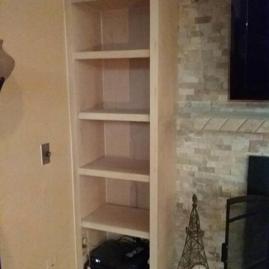 painting bookcase