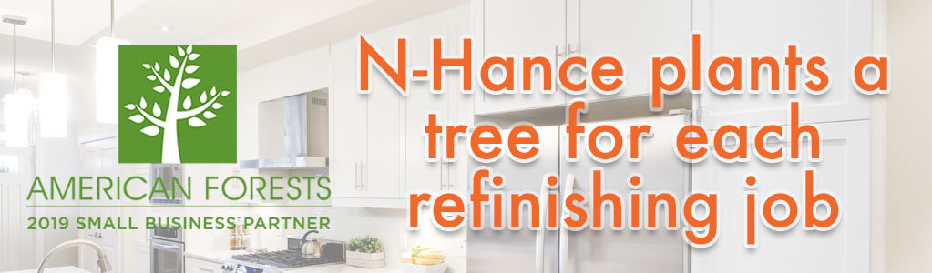 N-Hance of Denver plants a tree for every refinishing job