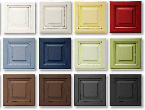 Cabinet color options 