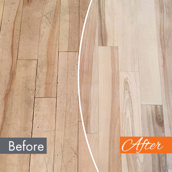 Hardwood Floor Refinishing Sanded