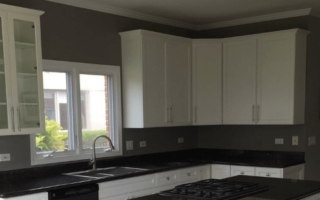 white kitchen cabinets