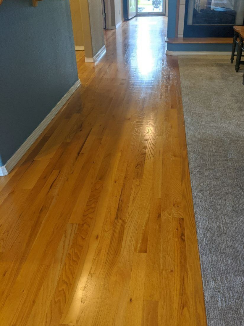 Before-Floor Sanding