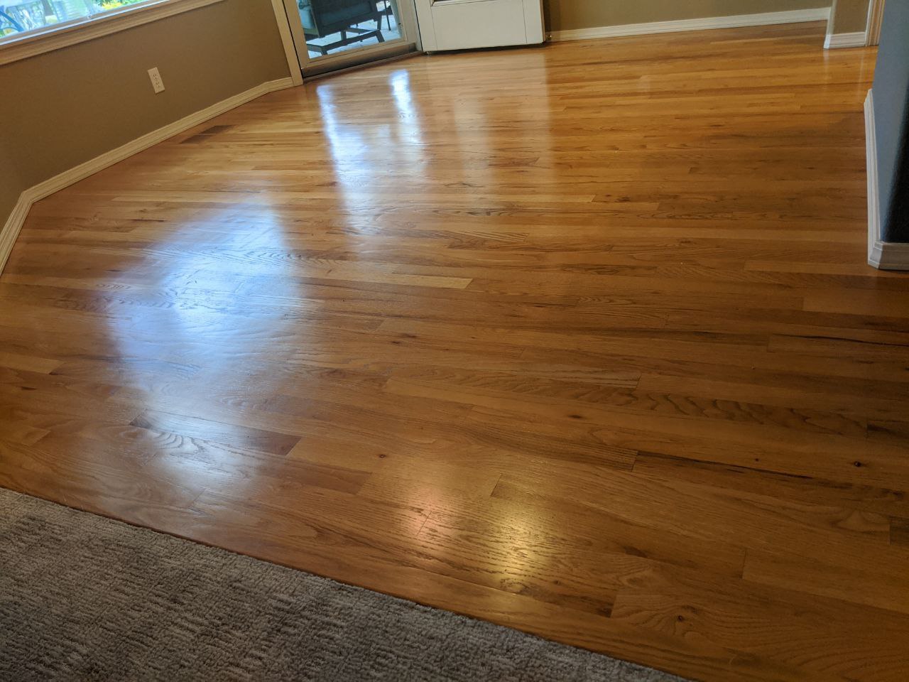 Before-Floor Sanding