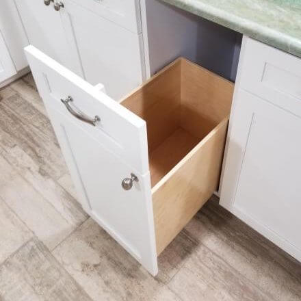 white custom cabinet drawer for cabinet refacing barrington il