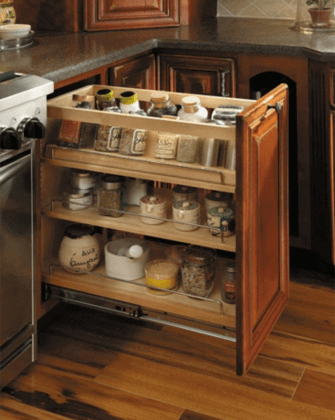 brown custom cabinet drawer for cabinet refacing arlington heights il