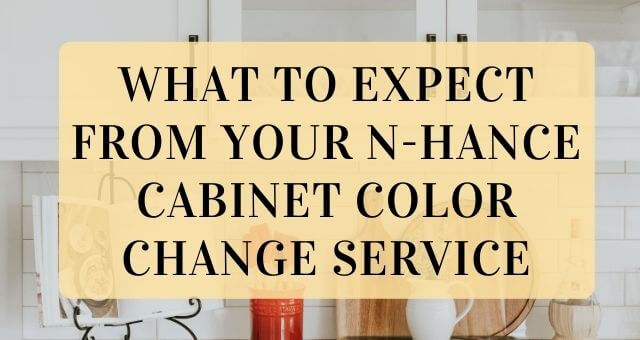 What To Expect From Your N-Hance Cabinet Color Change Service