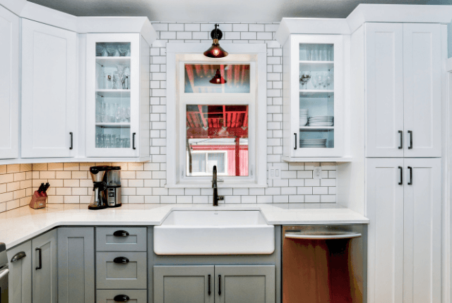 Remodel With Cabinet Door Replacement