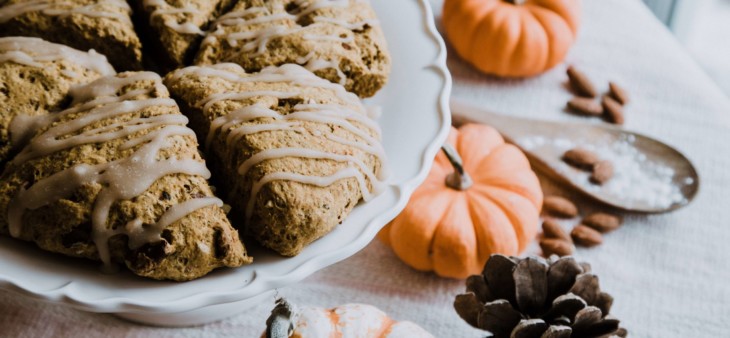 fall dining room table spread