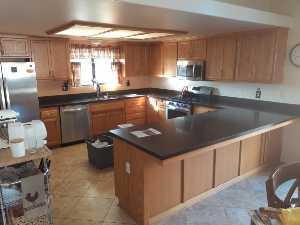 painting kitchen cabinets