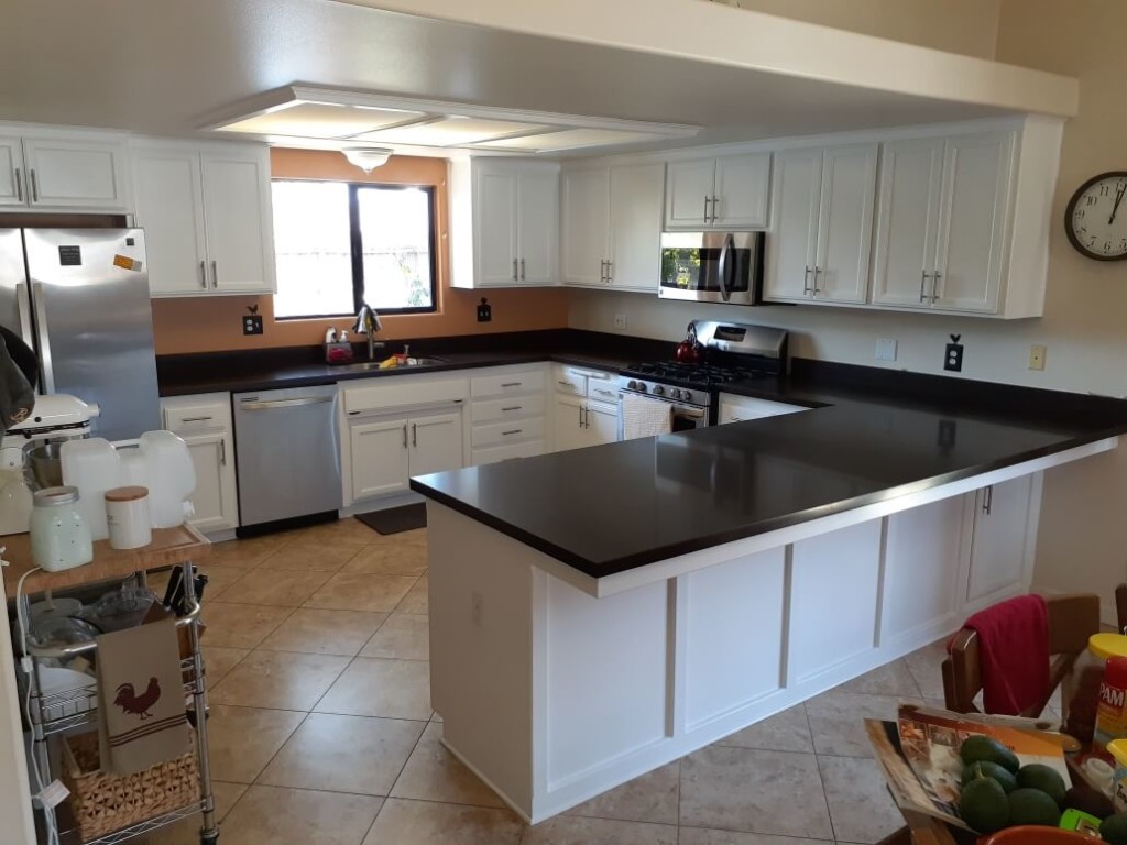 painting kitchen cabinets