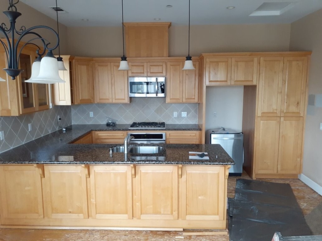cabinet refinishing