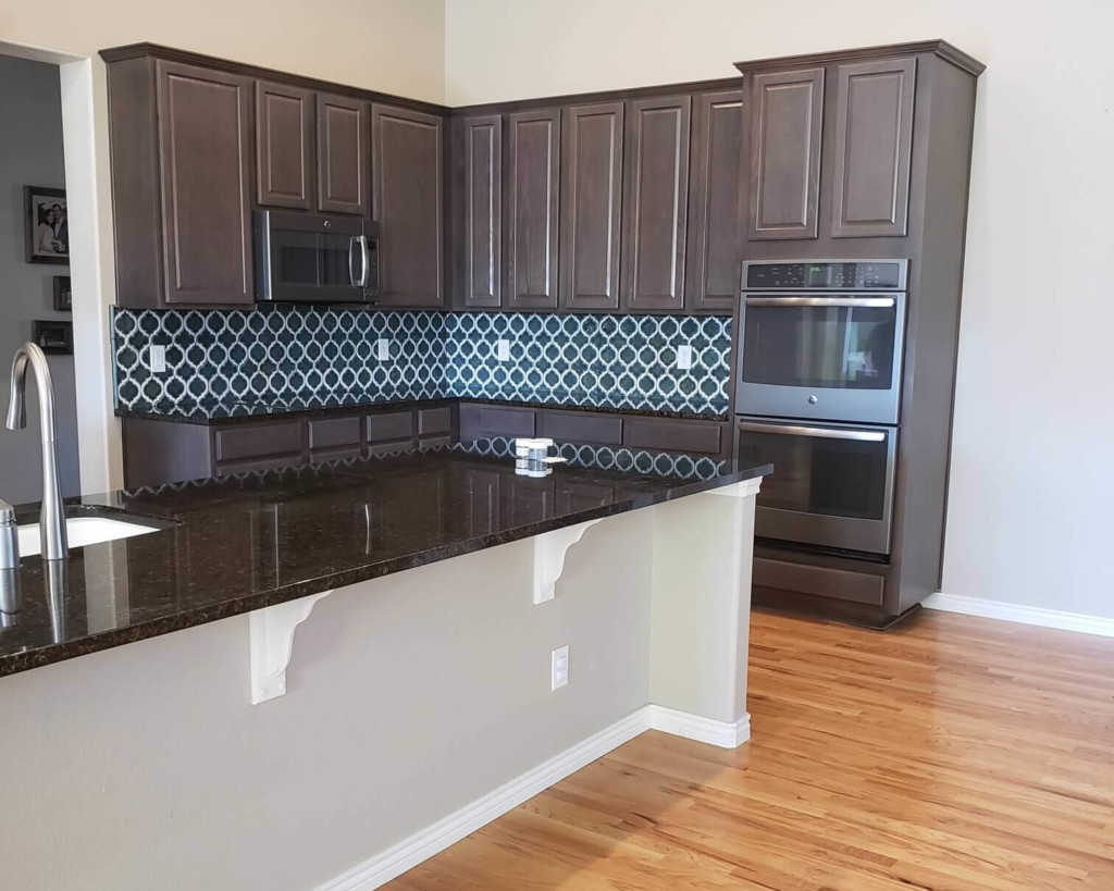 refinish kitchen cabinets after denver