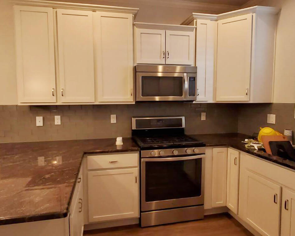 kitchen cabinet color change after denver