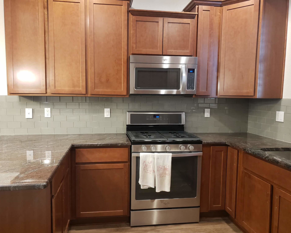 kitchen cabinet color change before denver