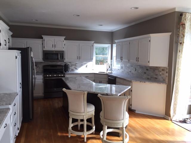 kitchen cabinet painting in spring hill