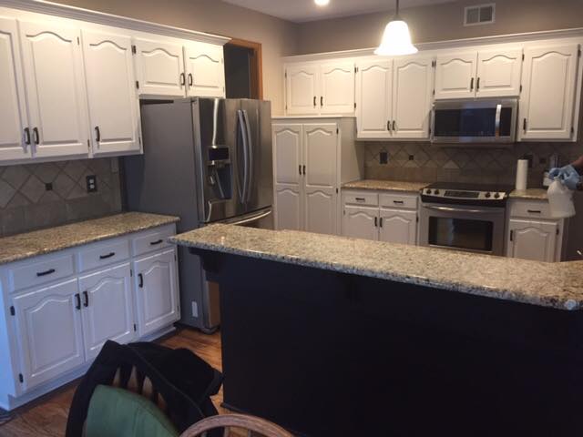 cabinet painting in overland park