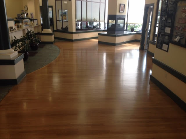 after refinishing hardwood floors in denver