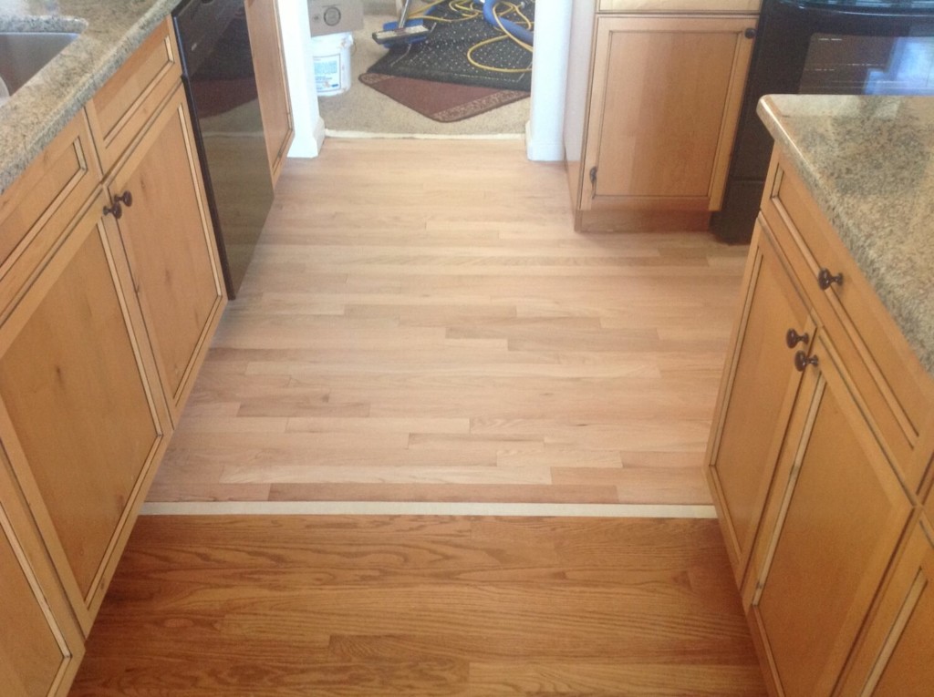 before hardwood floor spot treatment blending stain colors denver