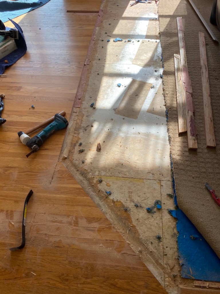 hardwood floor repair process denver