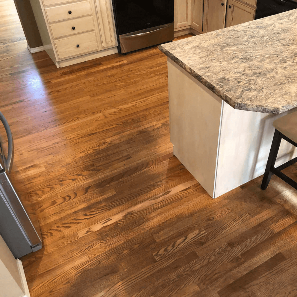 refinishing hardwood floors in golden