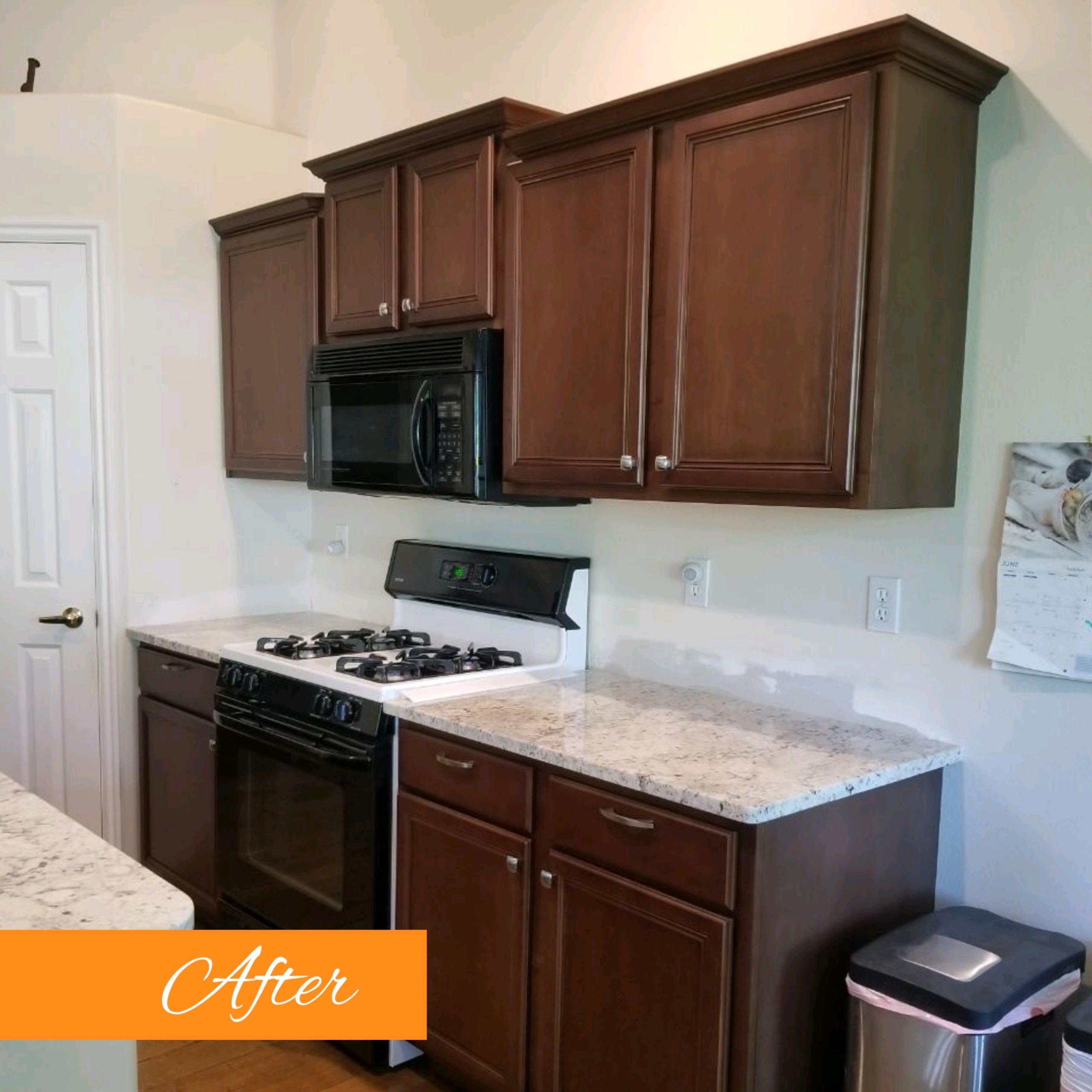 after cabinet refinishing in garden city, id 