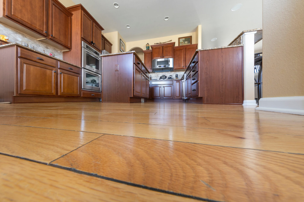 before hardwood repair in highlands ranch