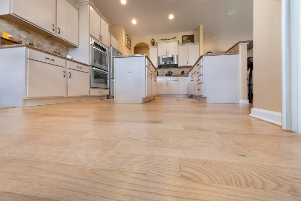 after hardwood floor repair in highlands ranch