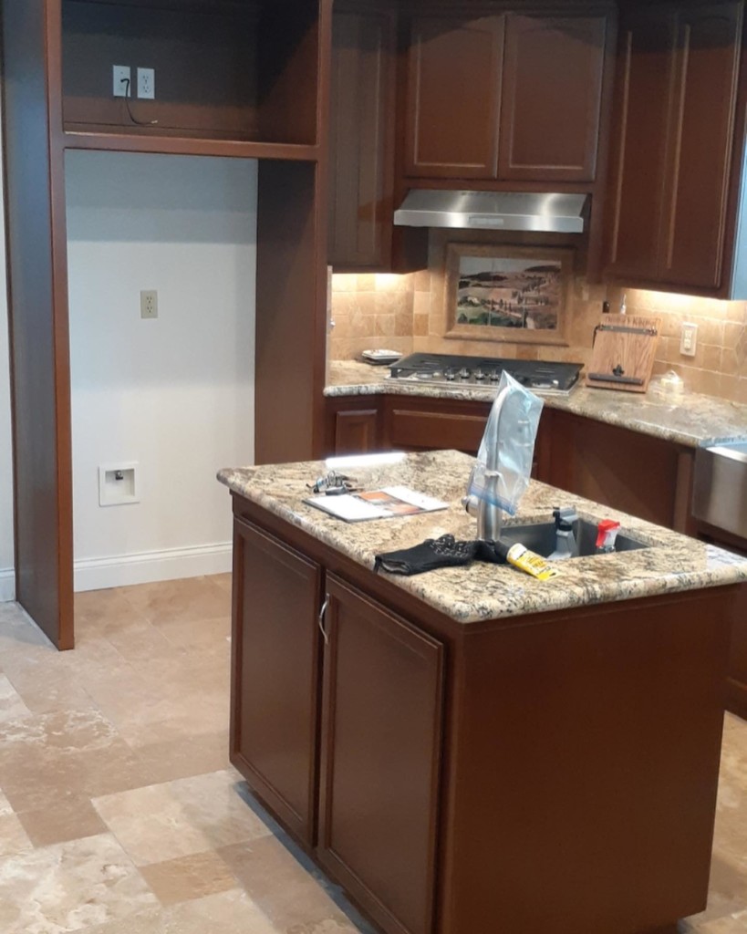 cabinet refinishing