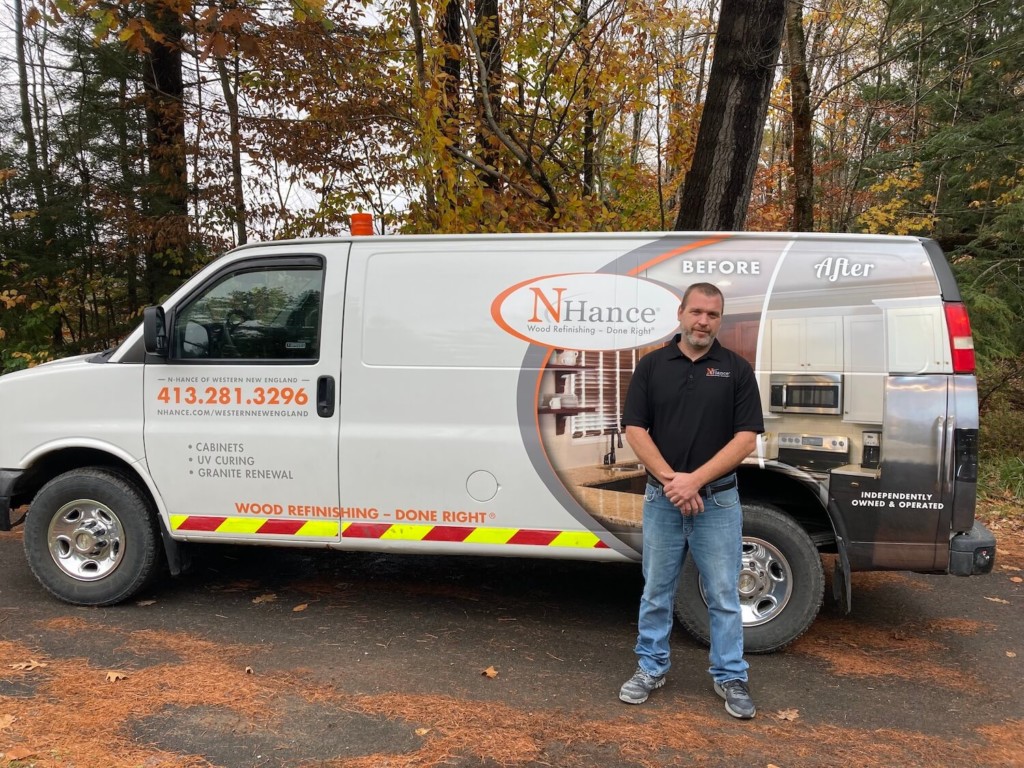 n-hance technician with van