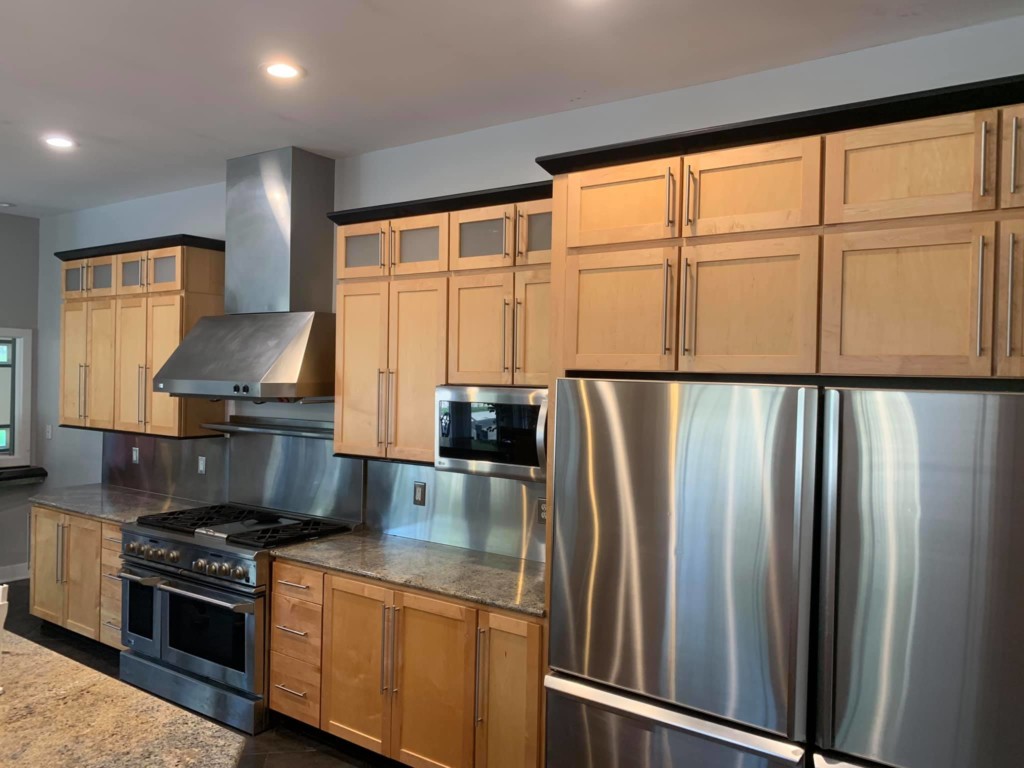 before painting kitchen cabinets