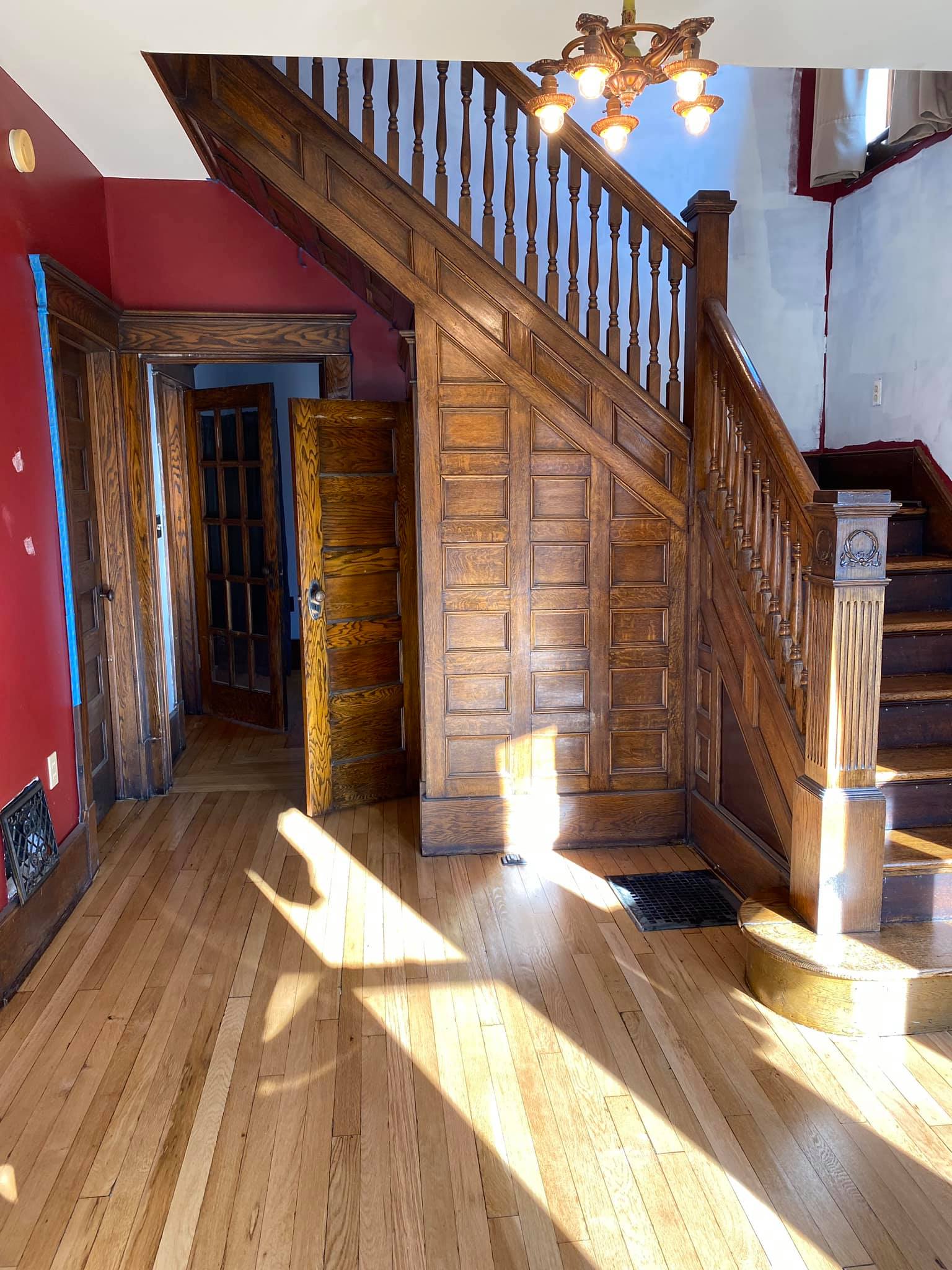 After-Hammered Floor Renewal