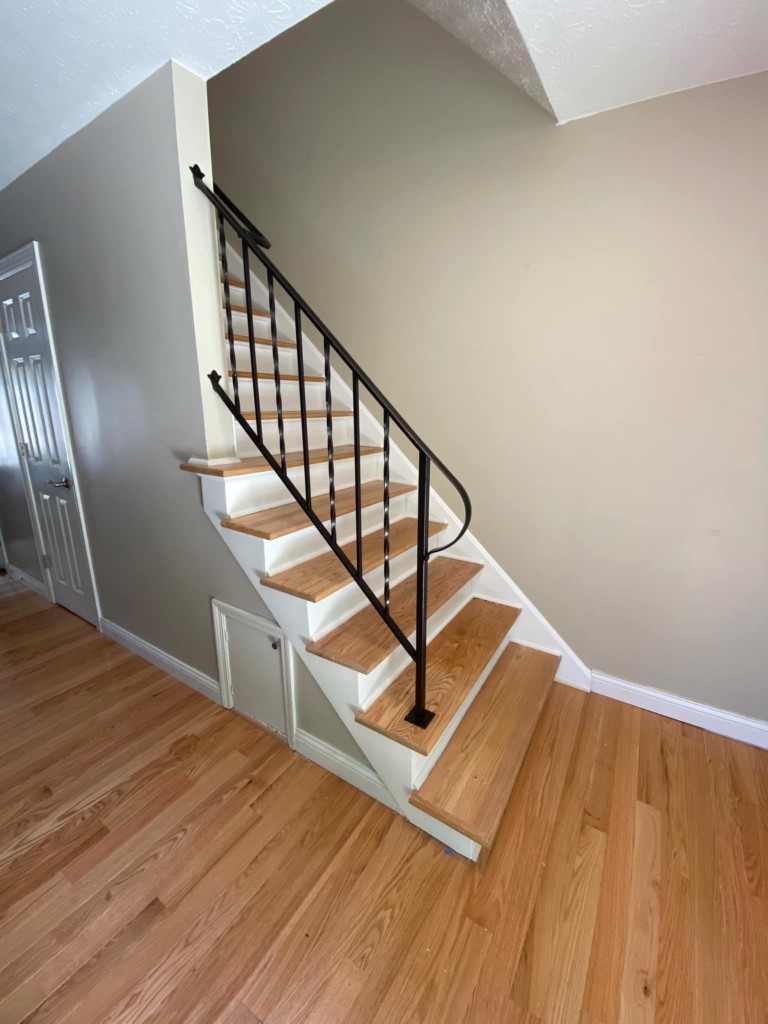 refinishing staircase