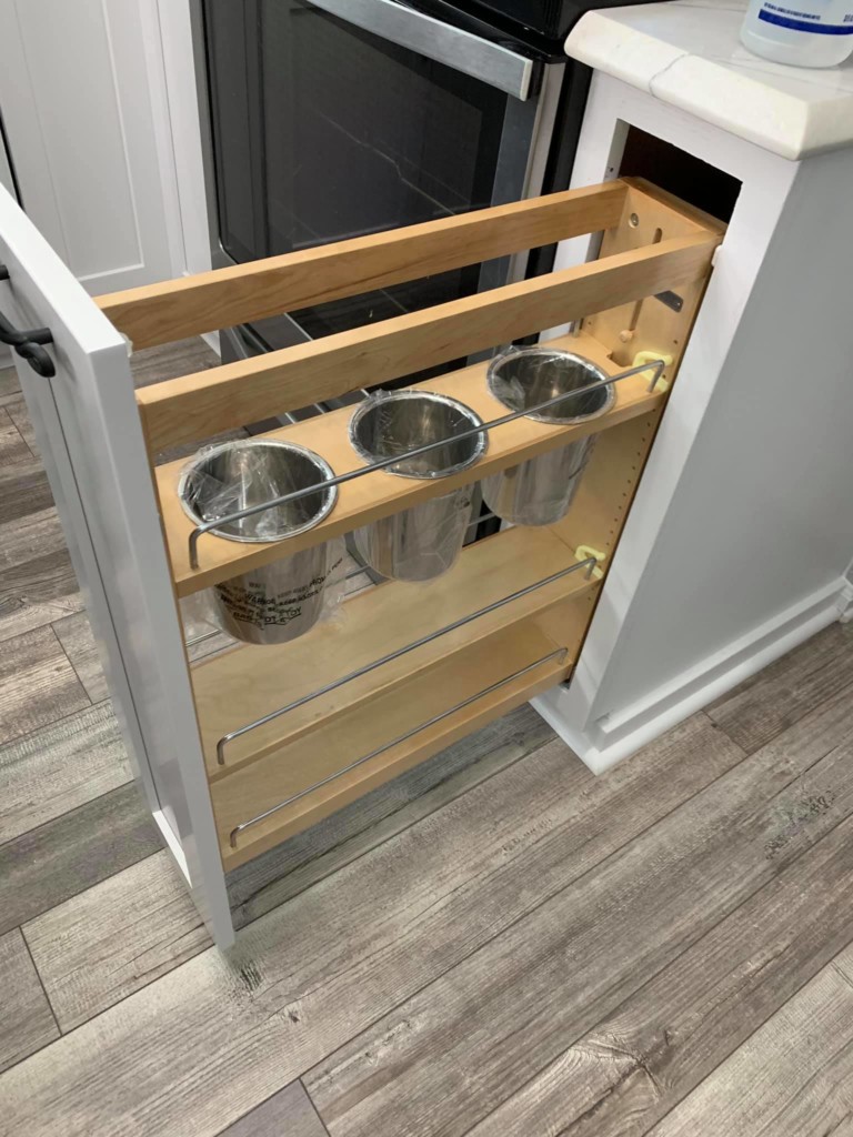 roll out cabinet storage