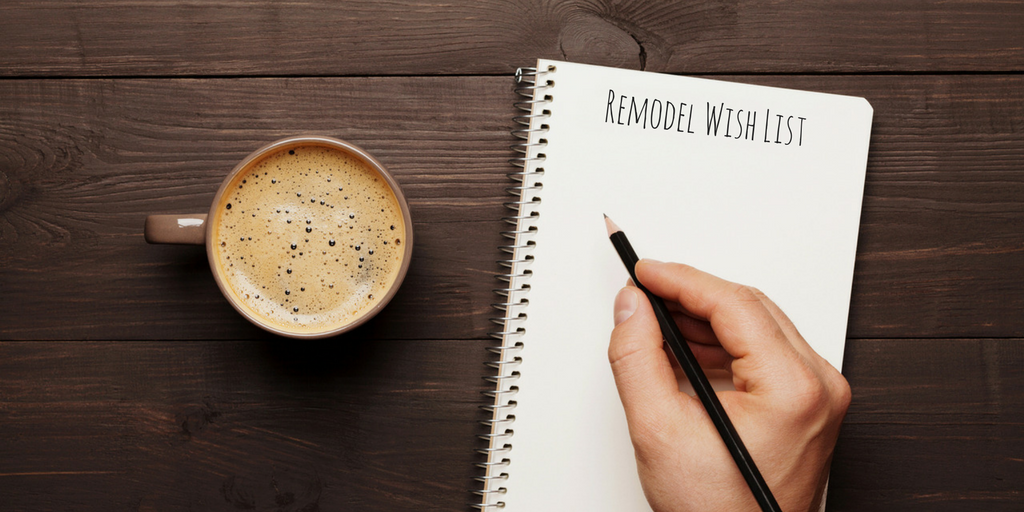 notepad with a list